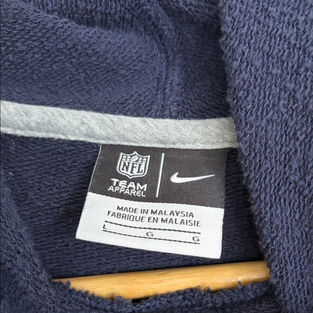 Nike Chicago Bears Navy Hoodie - Picture 4 of 4